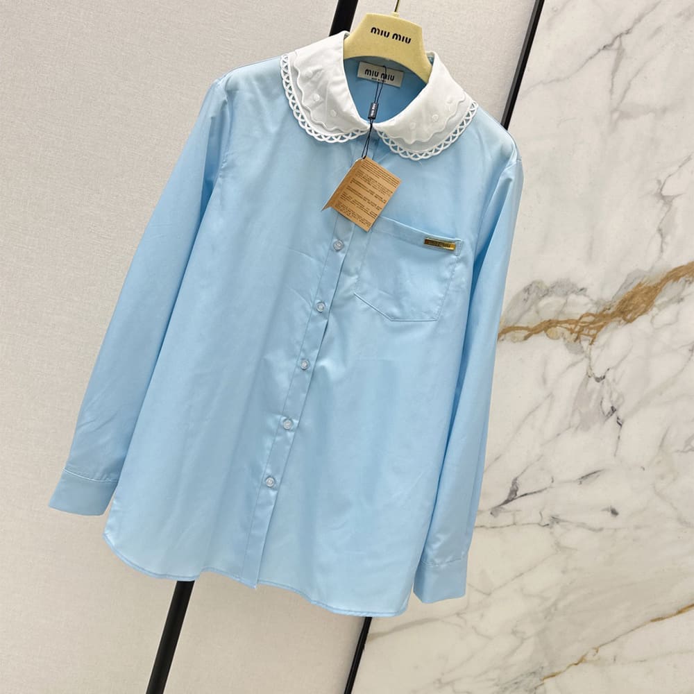 M1um1u WOMEN SHIRT(size:S|M|L)