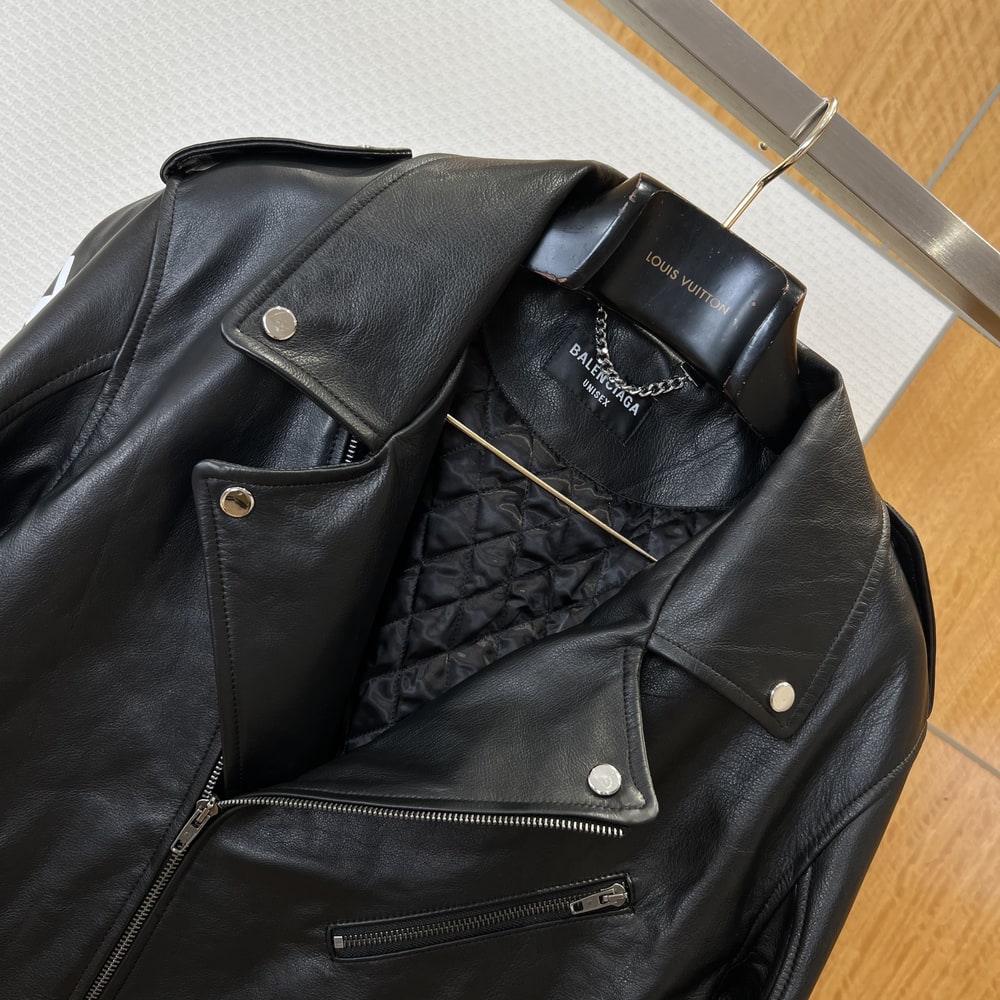 Ba1en*iaga UNISEX Genuine Leather COAT(size:M|L|XL|XXL|XXXL)