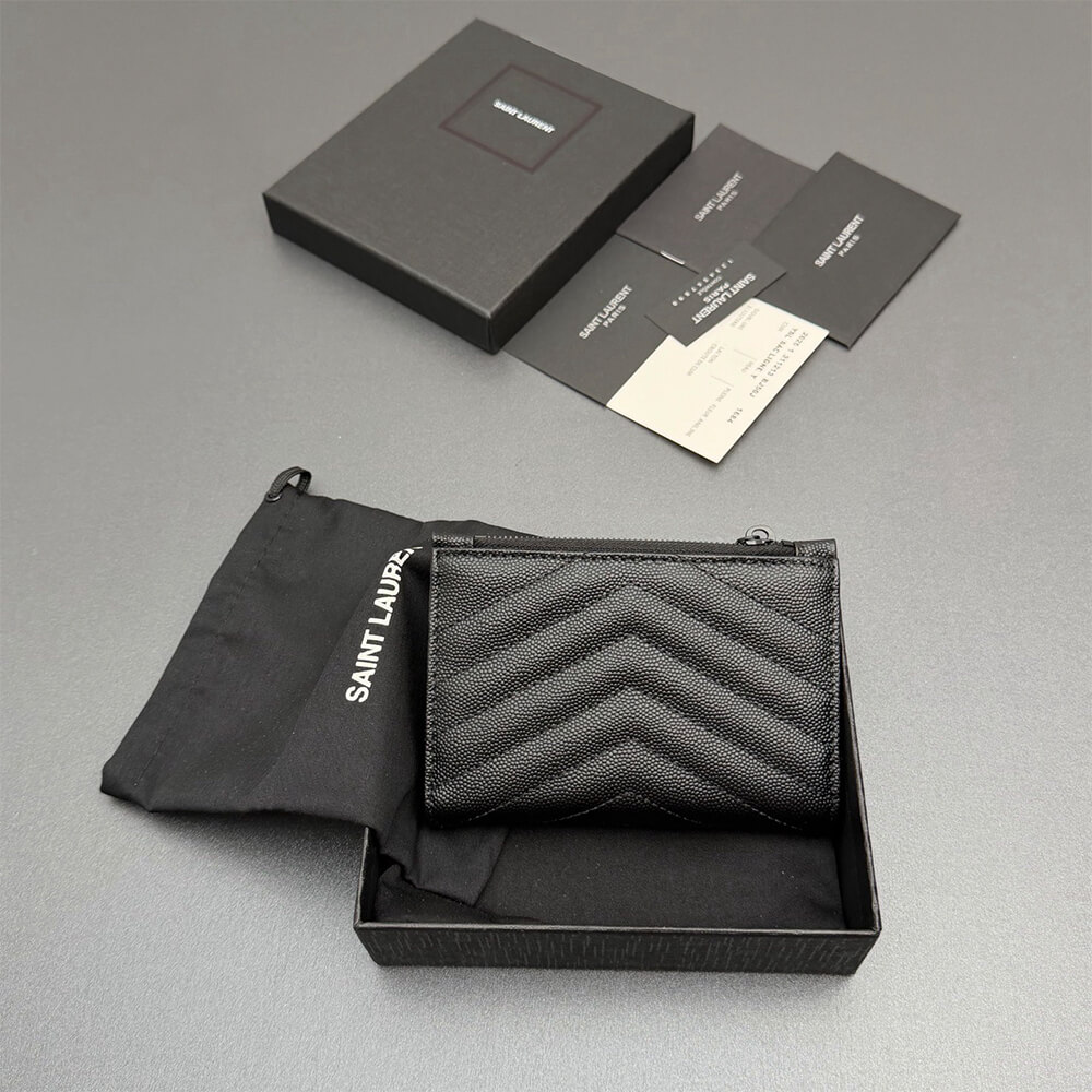 CASSANDRE MATELASS?? Fragments bi-fold wallet in grain de poudre leather(HIGH-END GRADE)