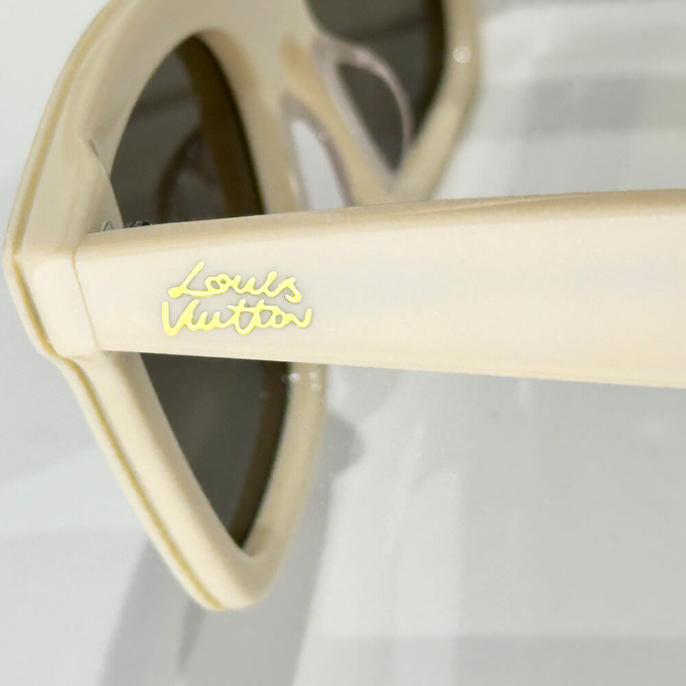 LV Script Square Sunglasses