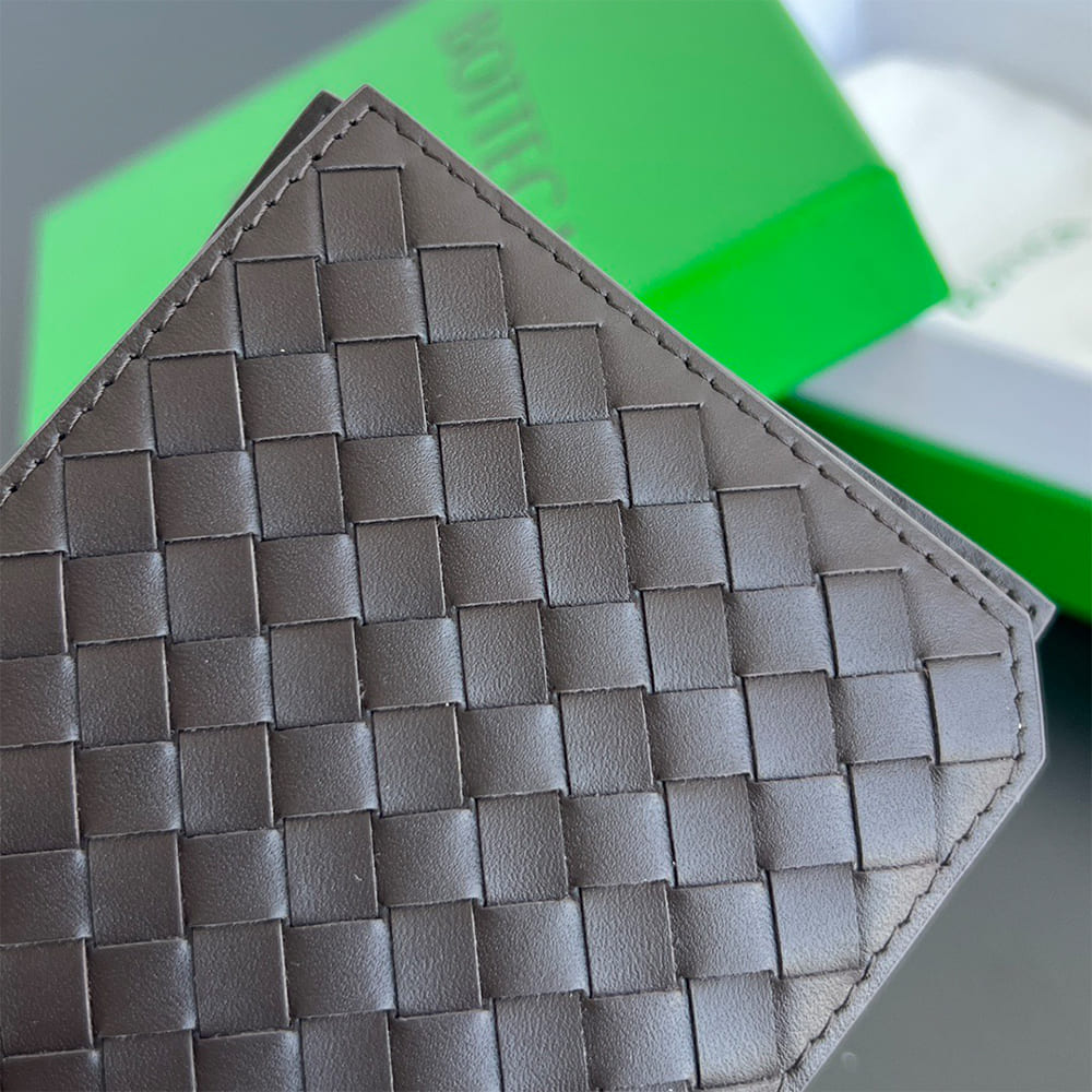 Intrecciato Piccolo Bi-Fold Wallet(HIGH-END GRADE)