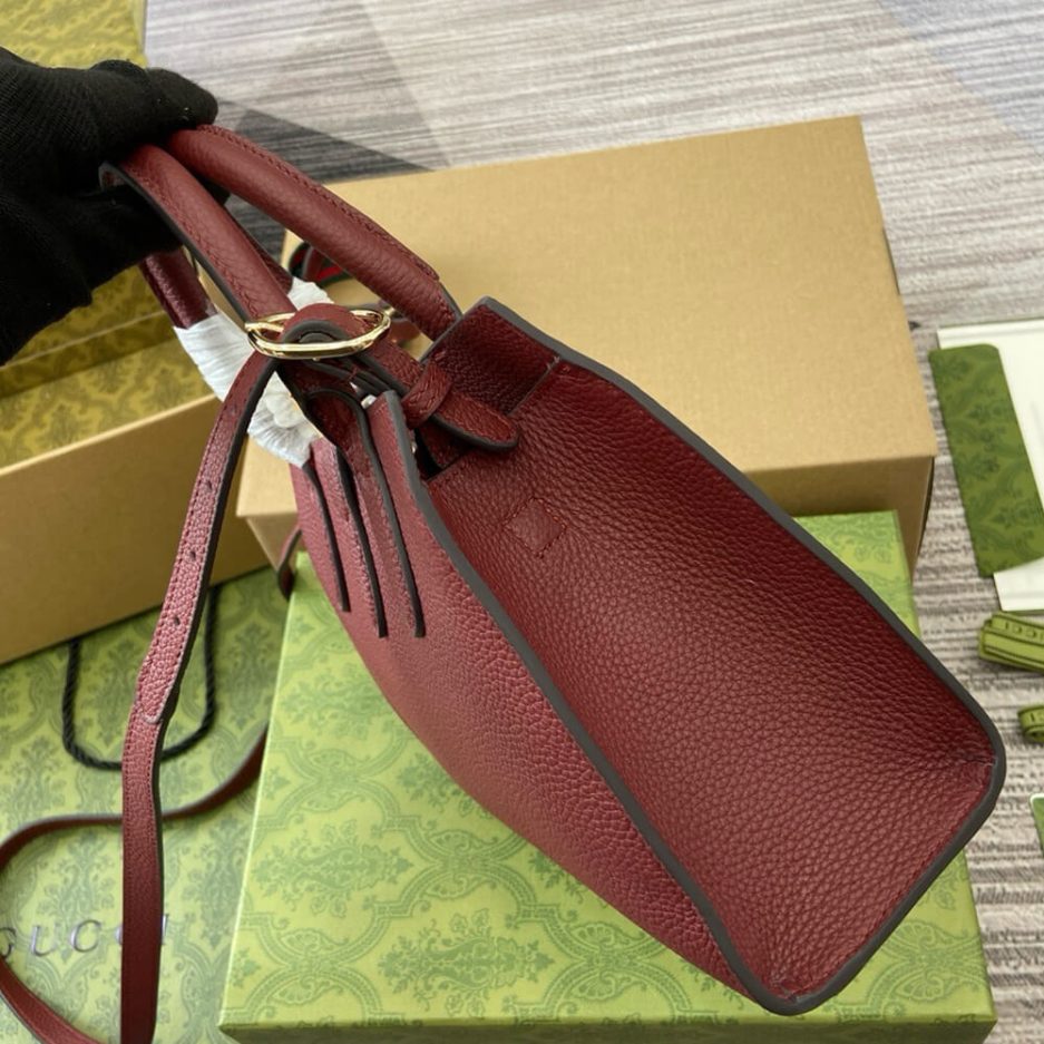 Gvc*1 SMALL TOTE BAG WITH HOOK CLOSURE